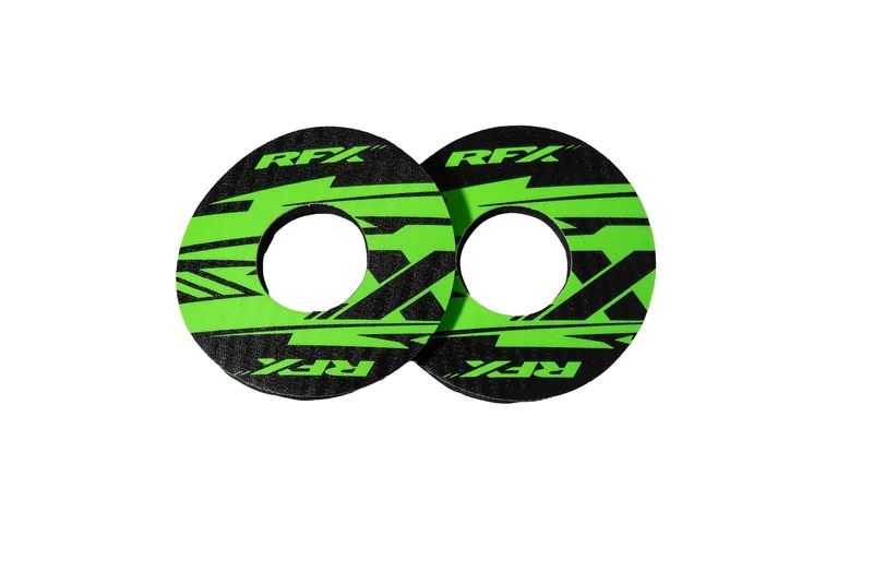 Donuts para puños RFX Sport (X verde), pareja