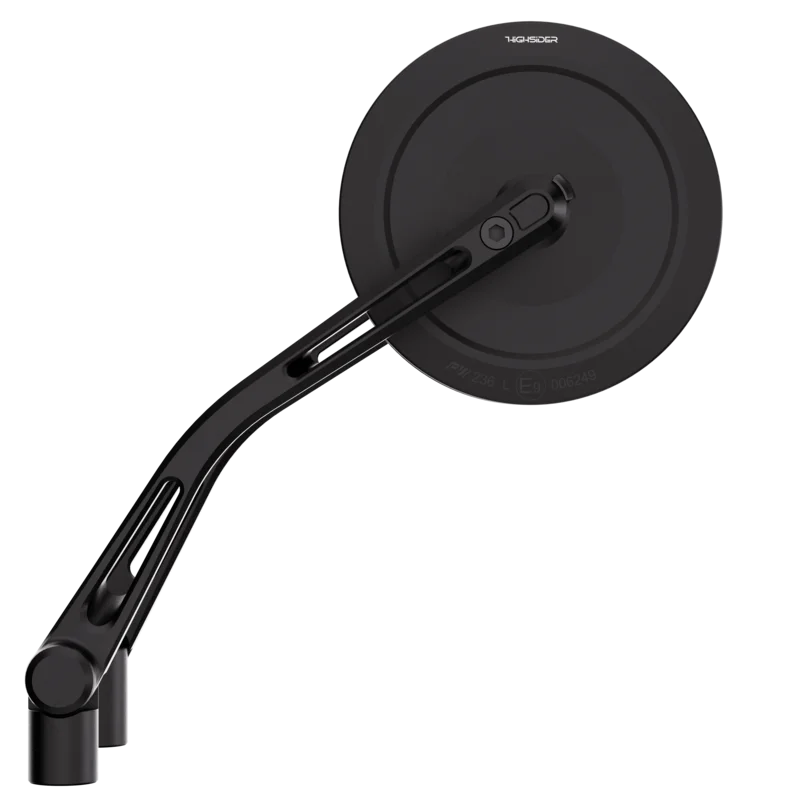 Retrovisor de manillar HIGHSIDER pro Montana-Slim - negro - Pareja