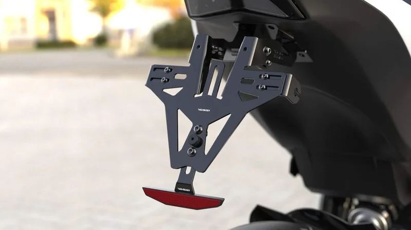 Portamatrículas HIGHSIDER pro Akron-RS - Ducati - sin luz trasera