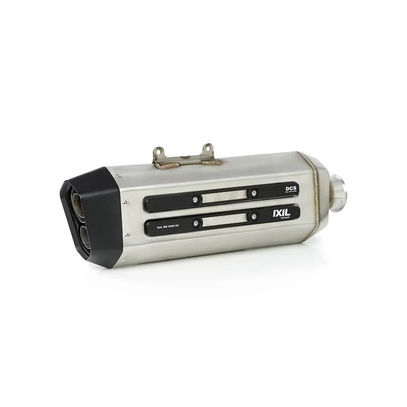 Silenciador IXIL MXT acero inoxidable / aluminio negro - ES8084SS