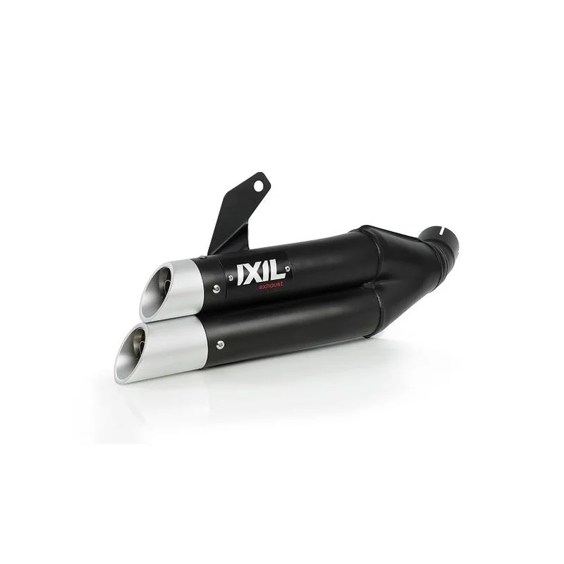 Escape completo IXIL Hyperlow acero inoxidable negro / aluminio pulido - XH6356XB