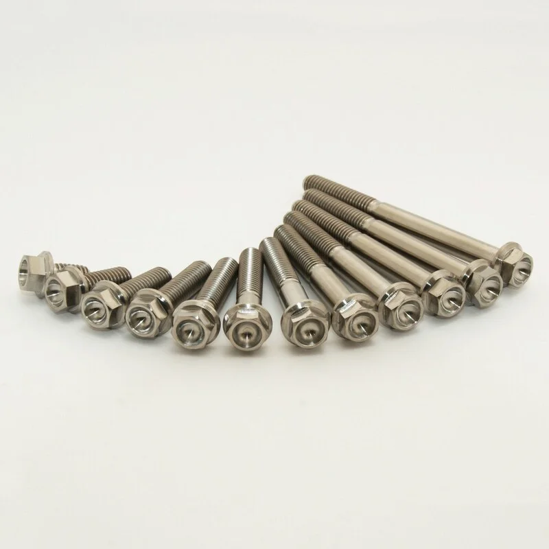 Kit de tornillos de titanio para motor SCAR