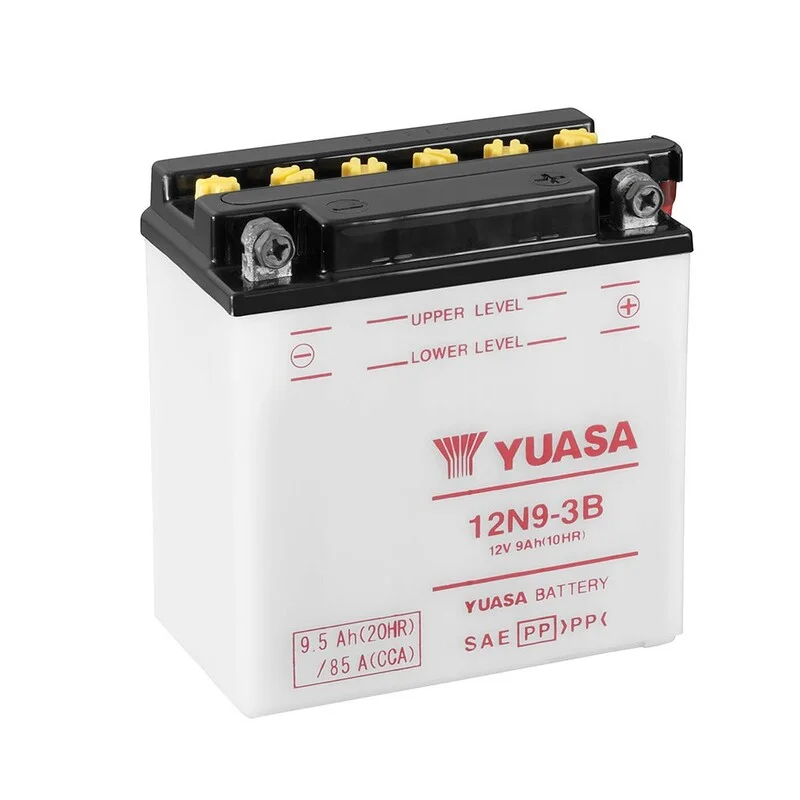 Batería YUASA 12N9-3B Combipack (con electrolito)