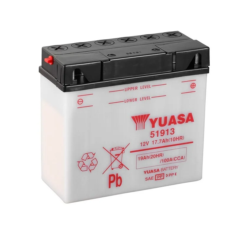 Batería YUASA 51913 Combipack (con electrolito)