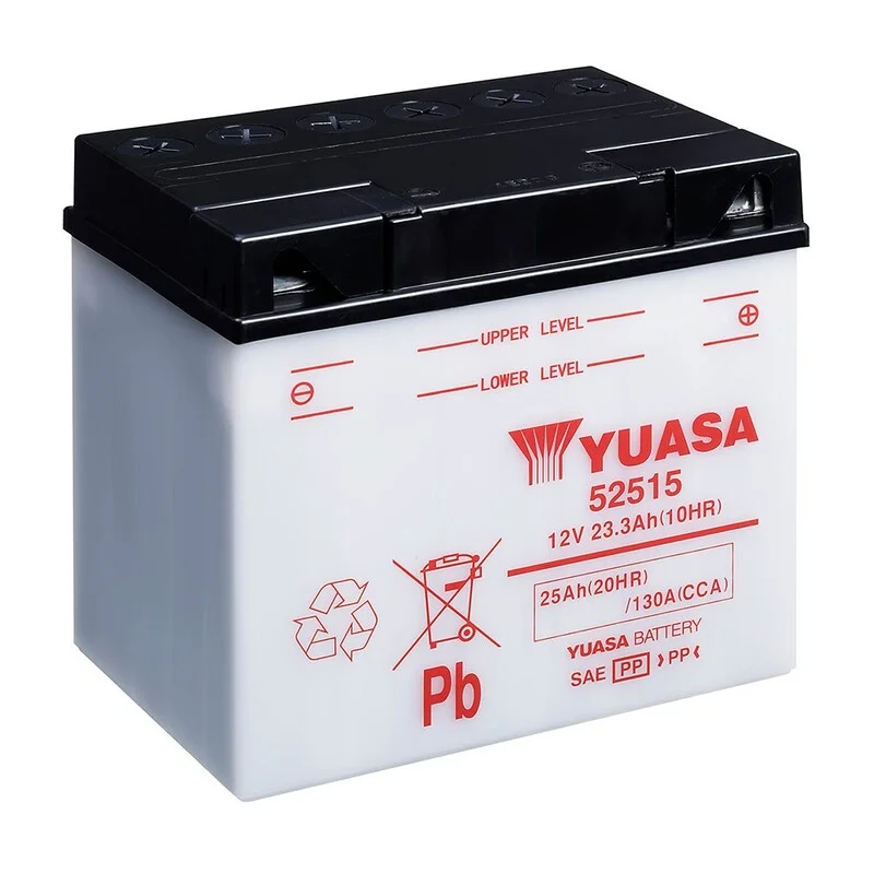 Batería YUASA 52515 Combipack (con electrolito)
