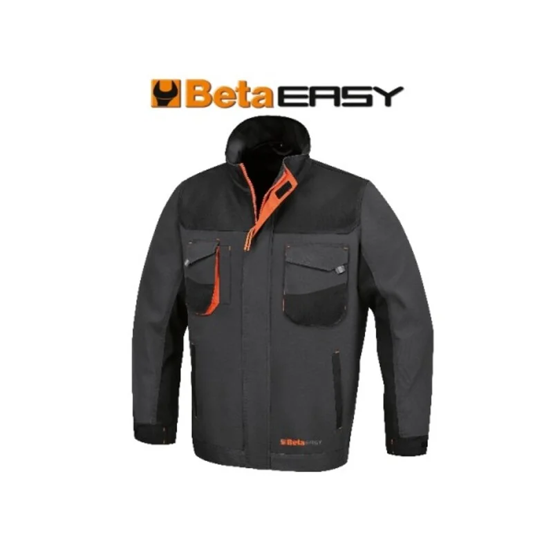 Chaqueta de trabajo BETA en T/C canvas  260 g/m² elementos en Oxford