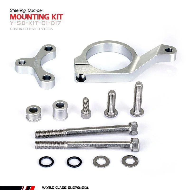 Kit de montaje para amortiguador de dirección YSS