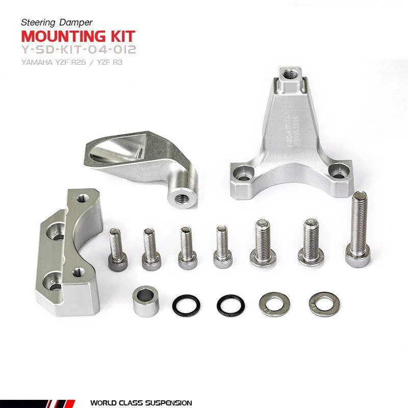 Kit de montaje para amortiguador de dirección YSS