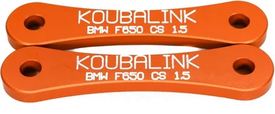 Kit de bajada KOUBALINK (38.1 mm) naranja - BMW F650CS