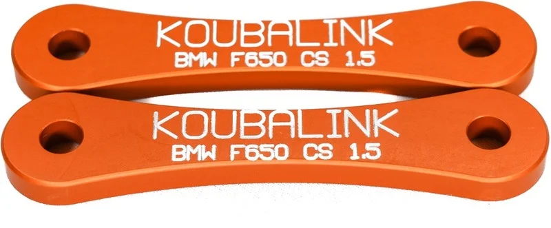 Kit de bajada KOUBALINK (38.1 mm) naranja - BMW F650CS