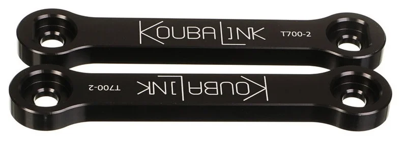 Kit de bajada KOUBALINK (25.4 mm) negro - Yamaha Ténéré 700