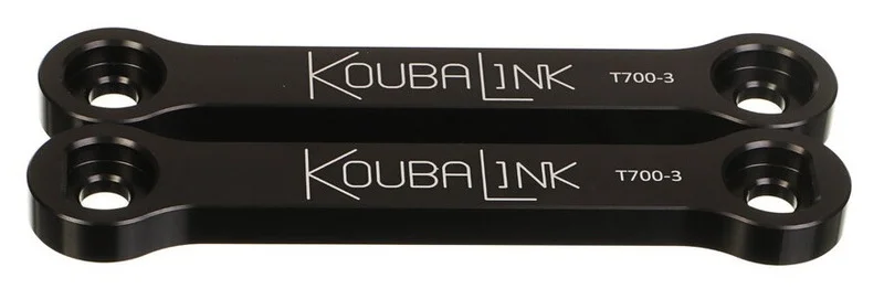 Kit de bajada KOUBALINK (38.1 mm) negro - Yamaha Ténéré 700