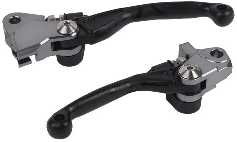 Juego de manetas articuladas POLISPORT Pivot negro - KTM / Husqvarna