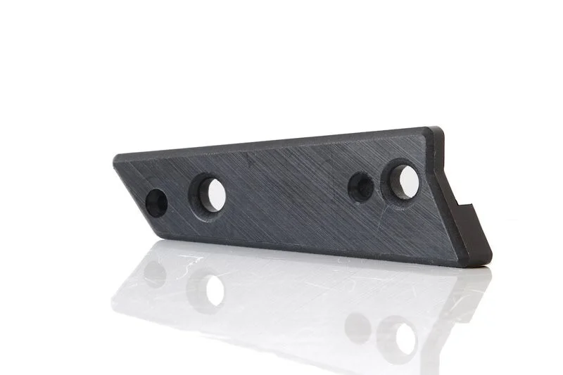Protector de basculante para guía cadenas AXP UHMW - negro