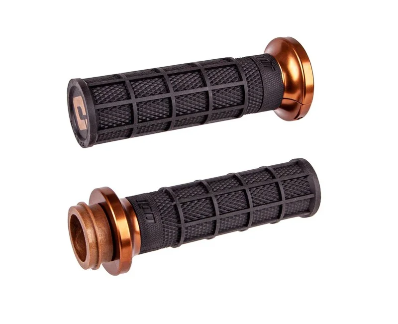 Puños ODI V-Twin Lock-On Hart-Luck Signature - Indian cable (2018-)