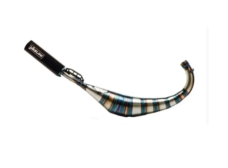 Escape Yasuni Carrera R3 Negro Brillo AM6/D50B 70/80cc No homologado