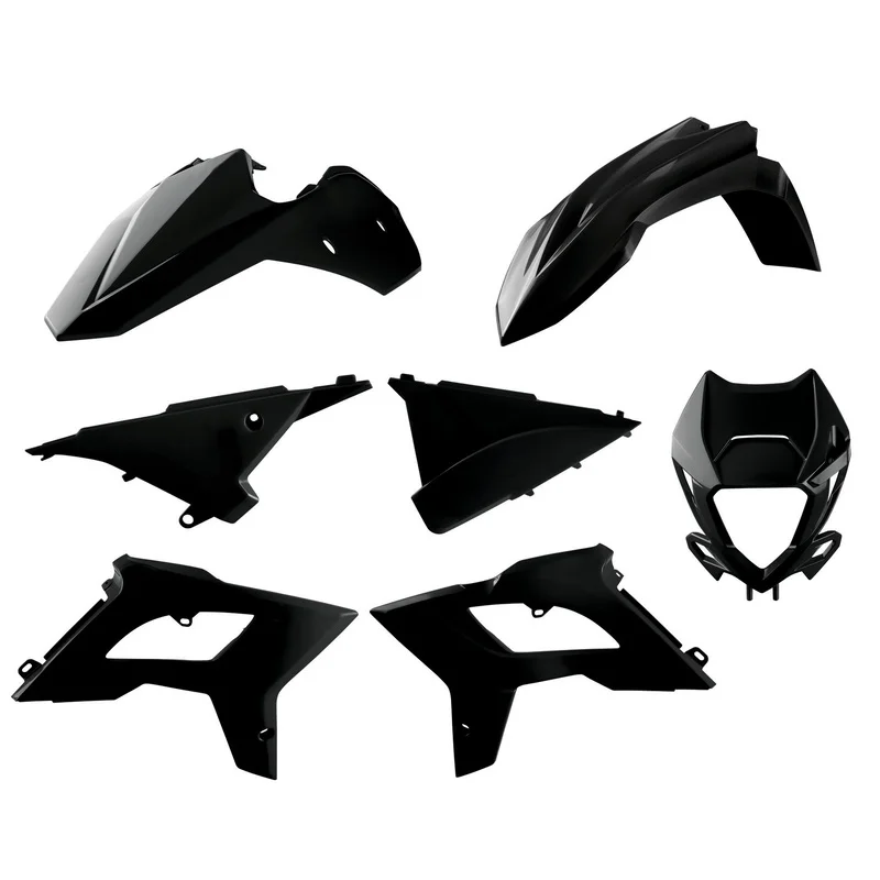 Kit de plásticos POLISPORT negro - Beta RR 2T/4T