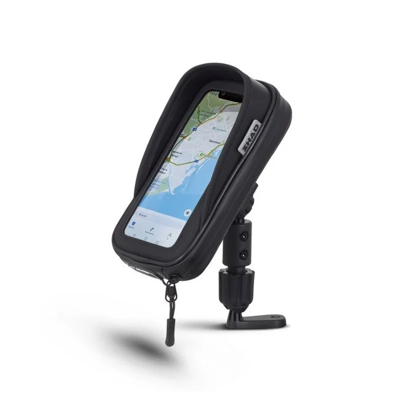 Soporte para smartphone SHAD SG62 (fijación al retrovisor) 160x80mm