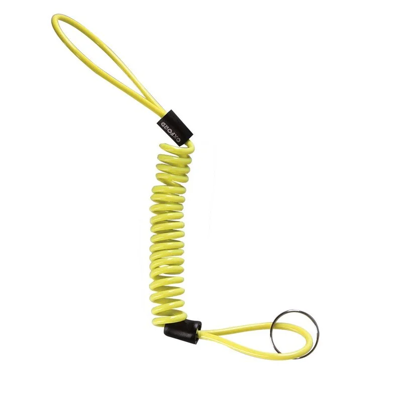 Cable espiral recordatorio candado disco OXFORD