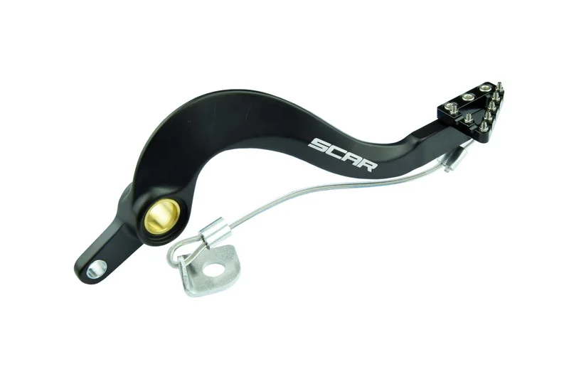 Pedal de freno trasero SCAR - Negro