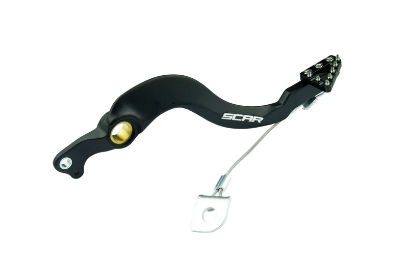 Pedal de freno trasero SCAR - Negro