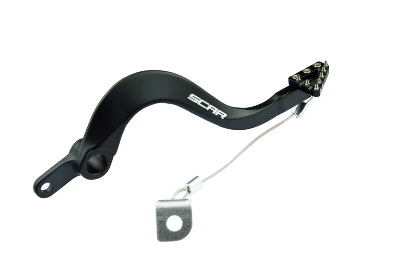 Pedal de freno trasero SCAR - Negro