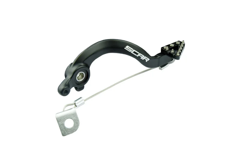 Pedal de freno trasero SCAR - Negro