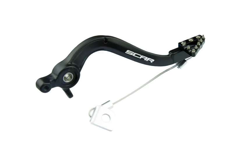 Pedal de freno trasero SCAR - Negro