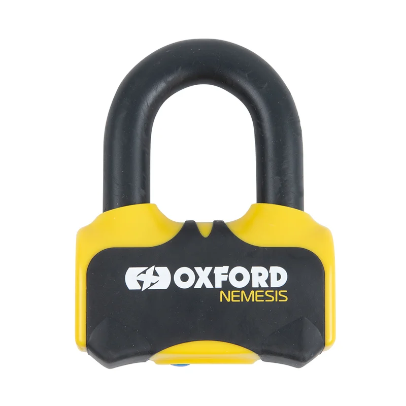 Candado de disco OXFORD Nemesis - 16mm - Certificado ART4 / Sold Secure Gold / FG SBSC
