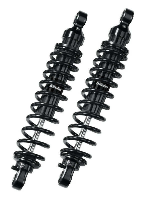 Doble amortiguador trasero BITUBO WME02V2 - Negro