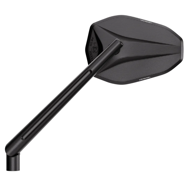 Retrovisor de manillar HIGHSIDER pro Victory-X - negro - 1 pieza