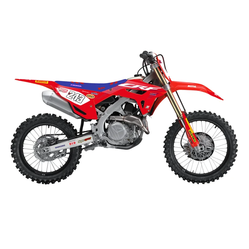 Kit adhesivos + funda de asiento BLACKBIRD Replica Team HRC 50th Annivresary Honda