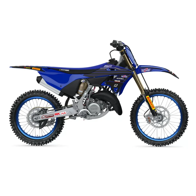 Kit adhesivos + funda de asiento BLACKBIRD Replica Yamaha Racing 22