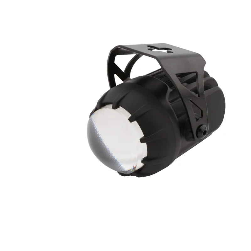 Faro delantero LED HIGHSIDER pro Dual-Stream Next - negro - 1 pieza
