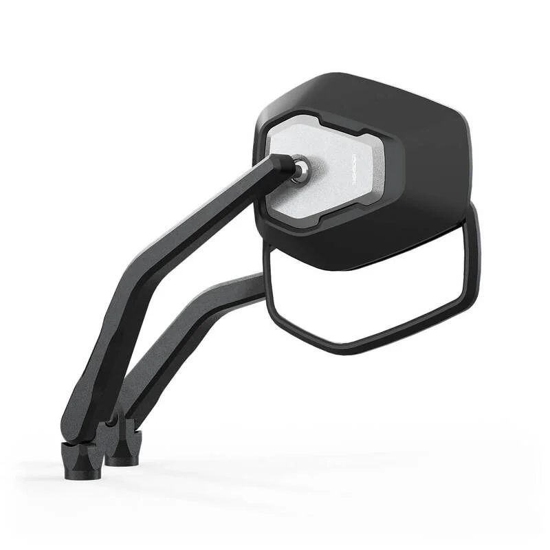 Retrovisor de manillar HIGHSIDER pro Esagano-RS - negro/plata