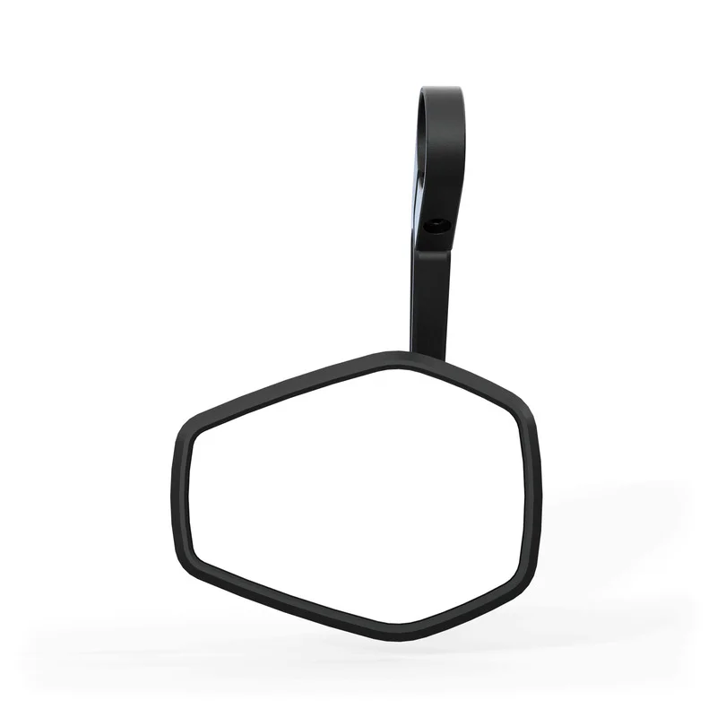 Retrovisor contrapeso de manillar HIGHSIDER pro Esagano-RS largo - negro/plata