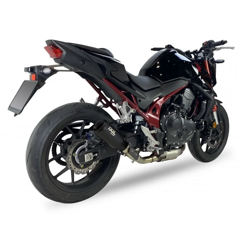 Silenciador IXIL RC Racing acero inoxidable negro