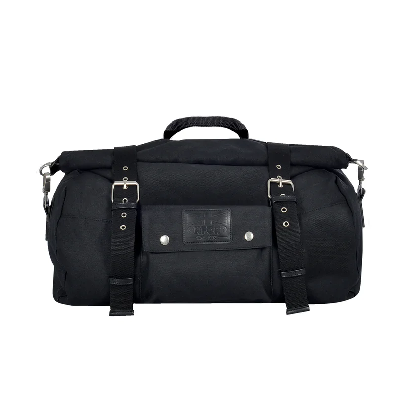 Bolsa enrollable OXFORD Heritage negro 30L