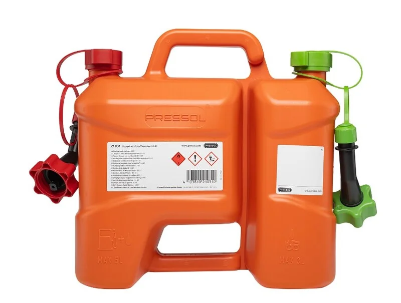 Bidón combinado para combustible PRESSOL 5L + 3L
