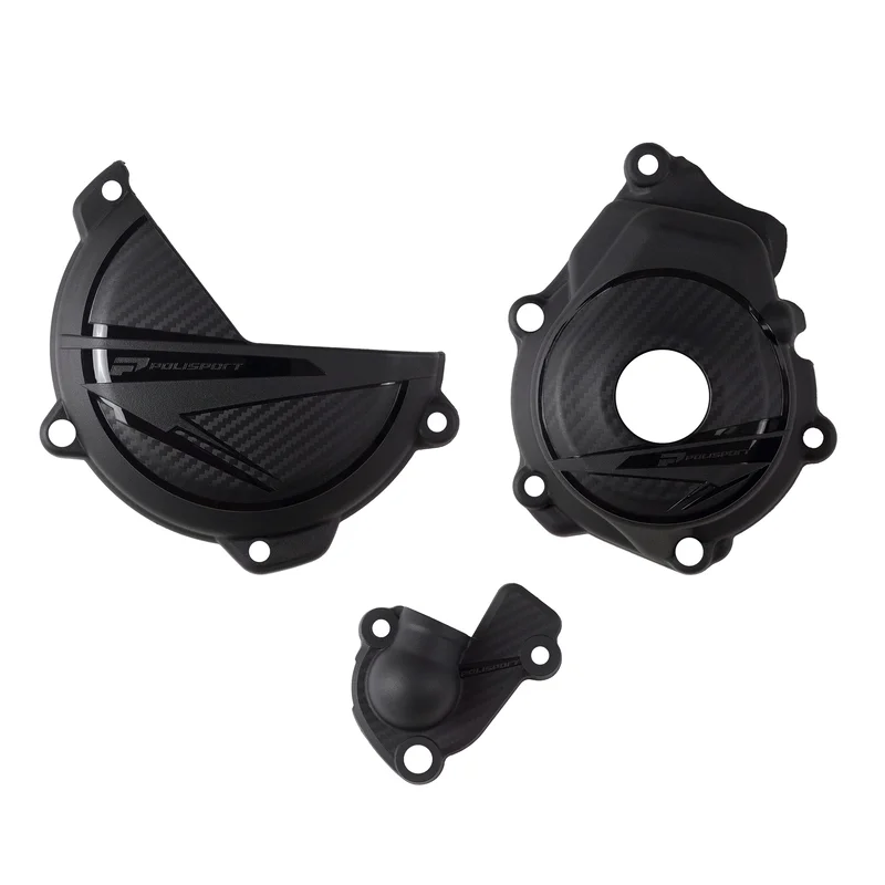 Protector tapa de embrague, encendido y bomba de agua POLISPORT