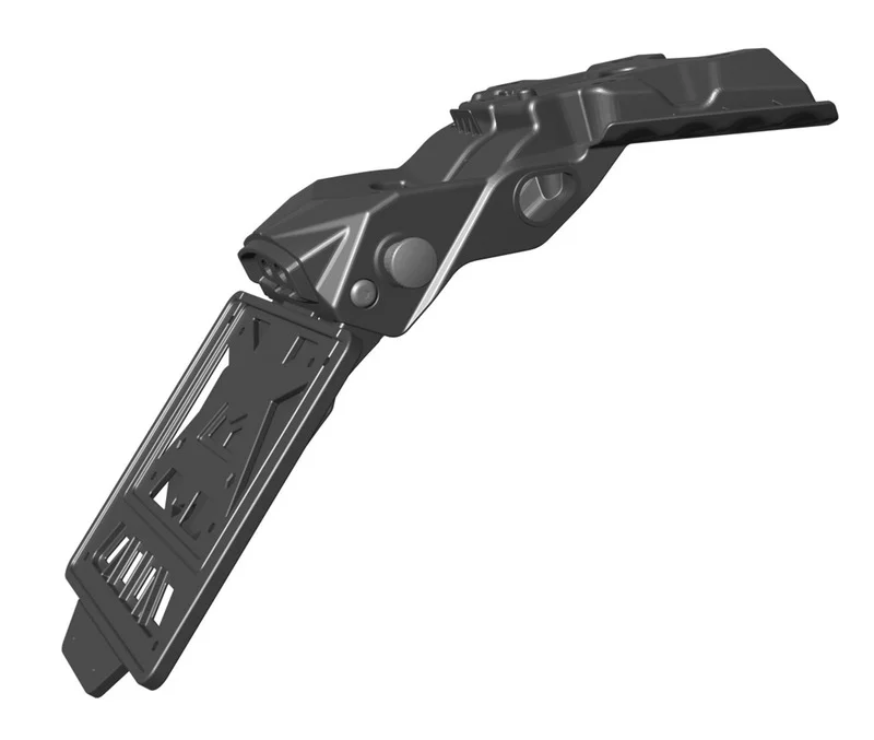 Portamatrículas con luz RACETECH T7 Revolution