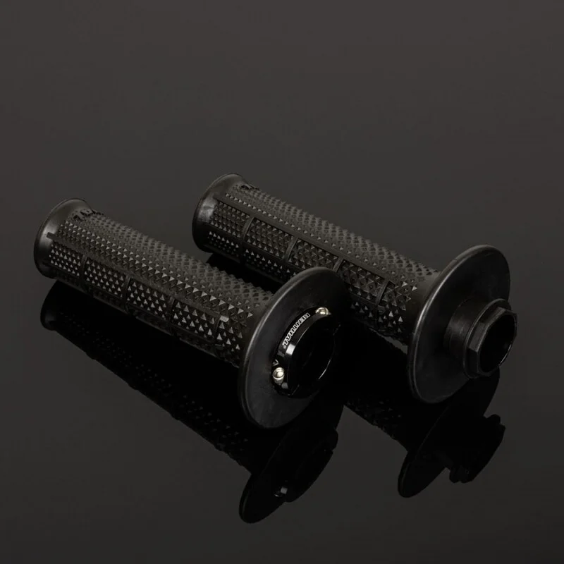 Puños RENTHAL MX R-Works Lock-On UltraTacky™ Tapered - cuadradillo