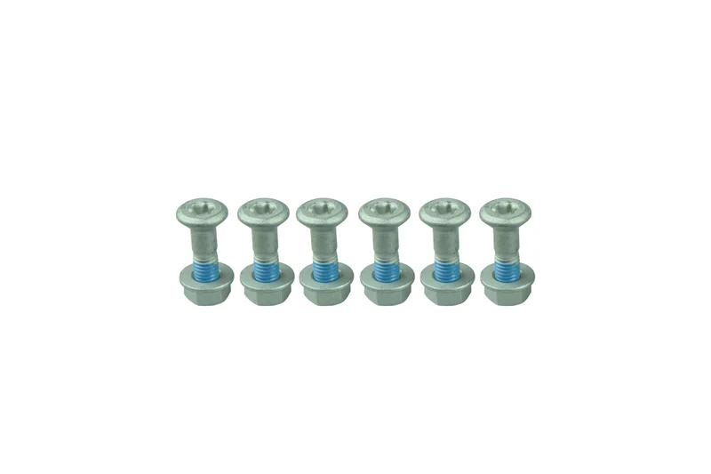 Kit de tornillos y tuercas para corona SCAR - Para motos europeas