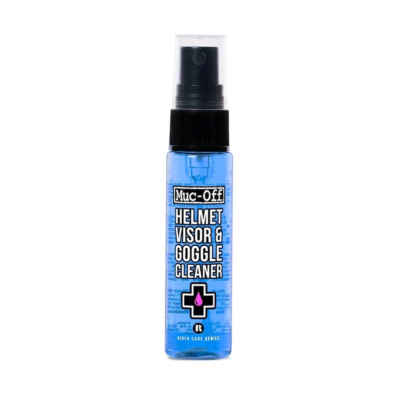 Limpiador antibacteriano de lentes y cascos MUC-OFF Helmet & Visor Cleaner - Spray 30ml