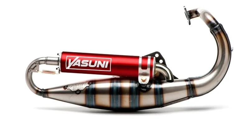 Escape completo YASUNI R silenciador rojo