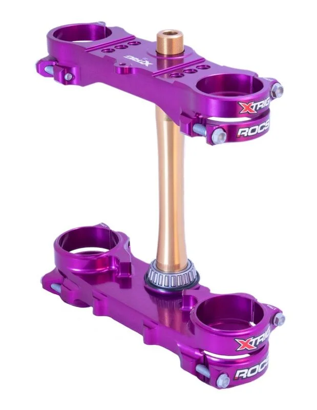 Tija completa XTRIG ROCS Tech offset 22mm - Lila