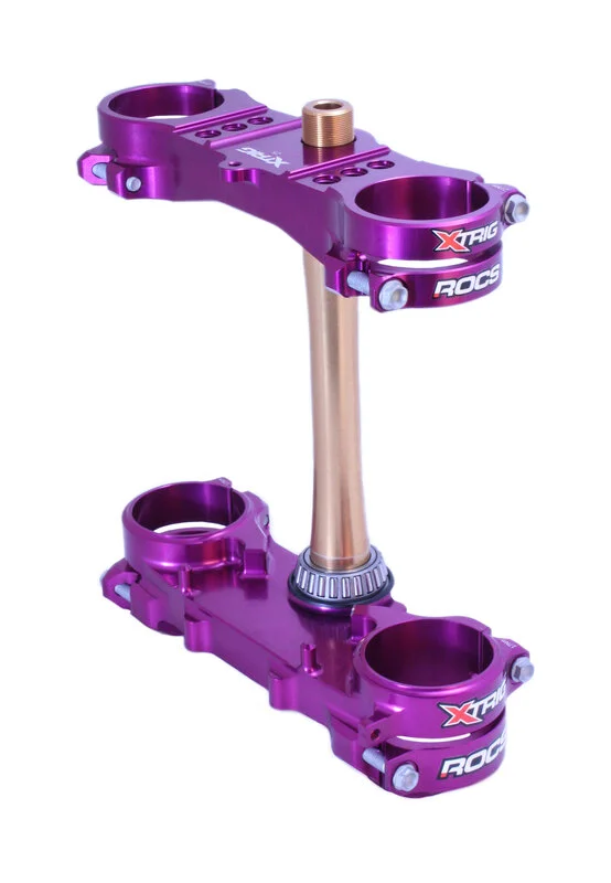 Tija completa XTRIG ROCS Tech offset 25mm - Lila