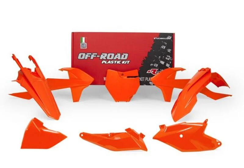 Kit de plástica RACETECH (6 piezas ) - Naranja