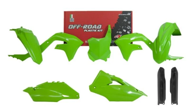 Kit de plástica RACETECH (6 piezas ) - Verde