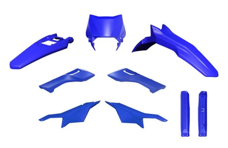 Kit de plástica RACETECH (6 piezas) - Azul